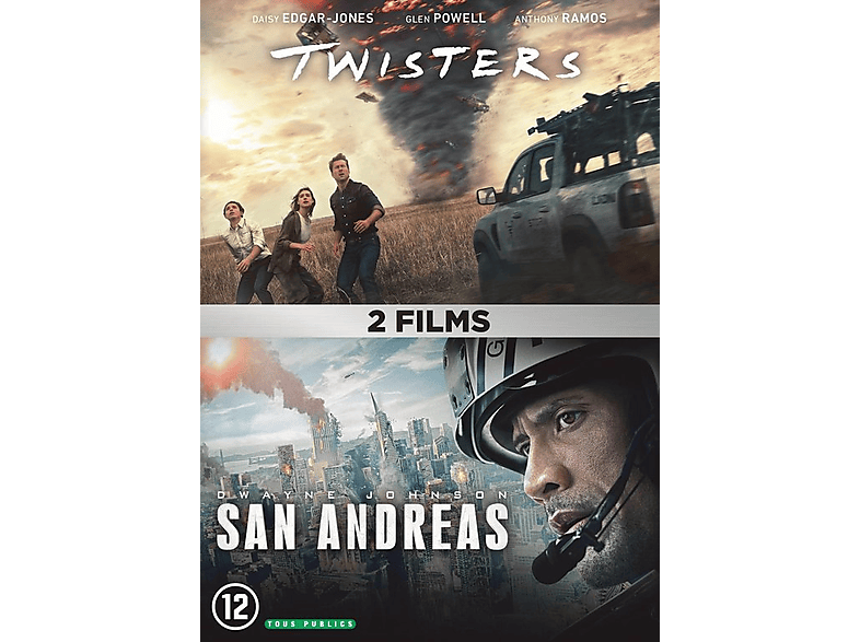 Warner Home Video Twisters + San Andreas Dvd