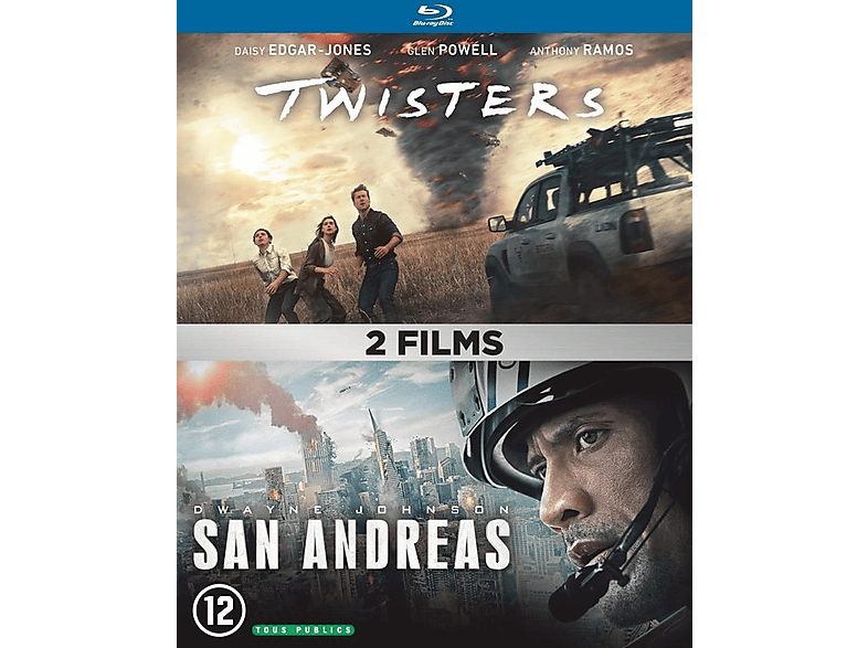 Warner Home Video Twisters + San Andreas Blu-ray