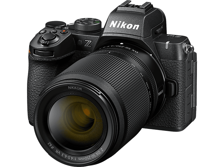 Nikon Z50II spiegellose Systemkamera mit Z DX 16-50mm VR und Z DX 50-250mm VR Objektiv, Tasche und 16GB Speicherkarte, Schwarz; Systemkamera Set — Foto 3 von 5