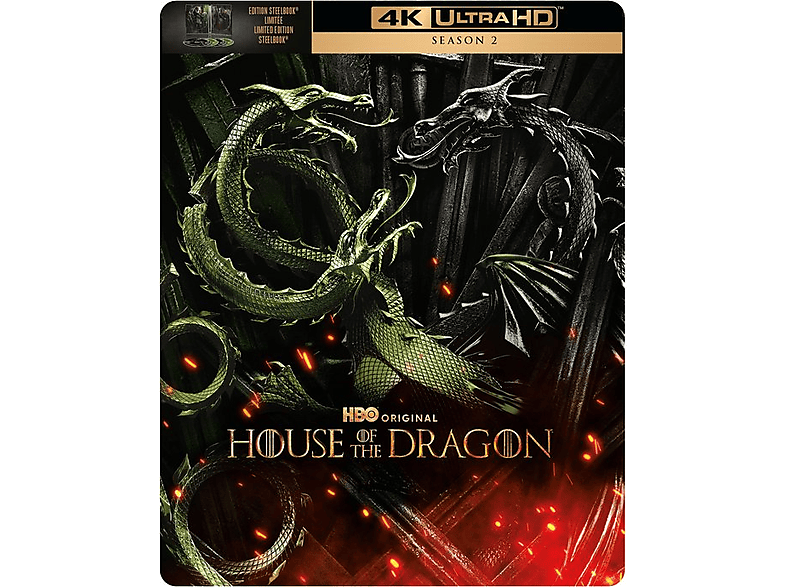 Warner Home Video House Of Dragon: Seizoen 2 (steelbook) 4k Blu-ray