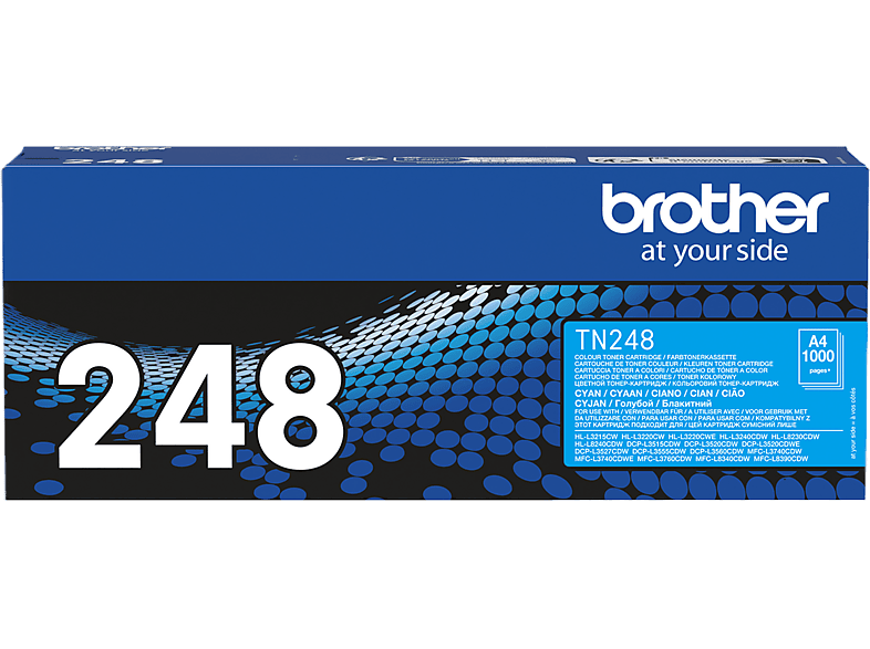 Brother Tn248 Toner Origineel Blauw