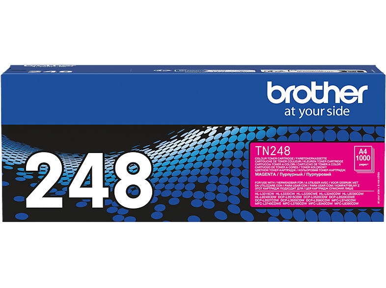 Brother Tn248 Toner Origineel Rood