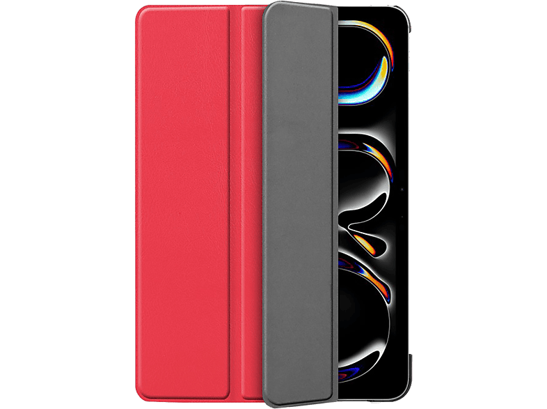Just In Case Trifold Hoes voor Apple iPad Pro 11 2025 / 2024 Rood