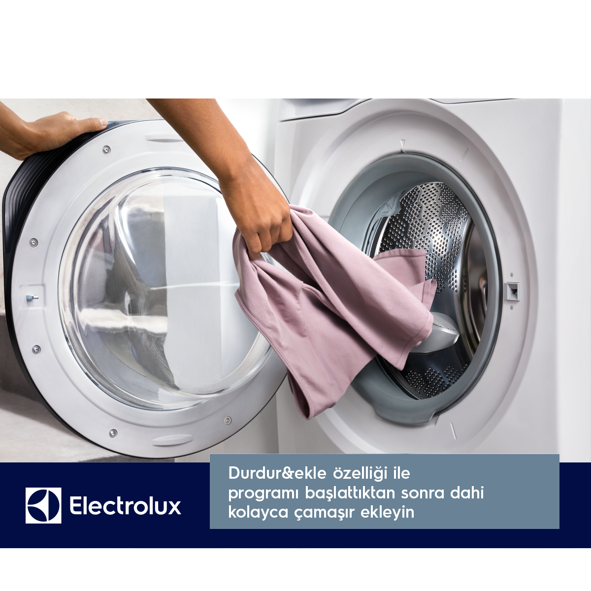 ELECTROLUX EW6F2497UT 600 Serisi SensiCare A Enerji Sınıfı 9 kg 1400 Devir UniversalDose Çamaşır Makinesi Beyaz