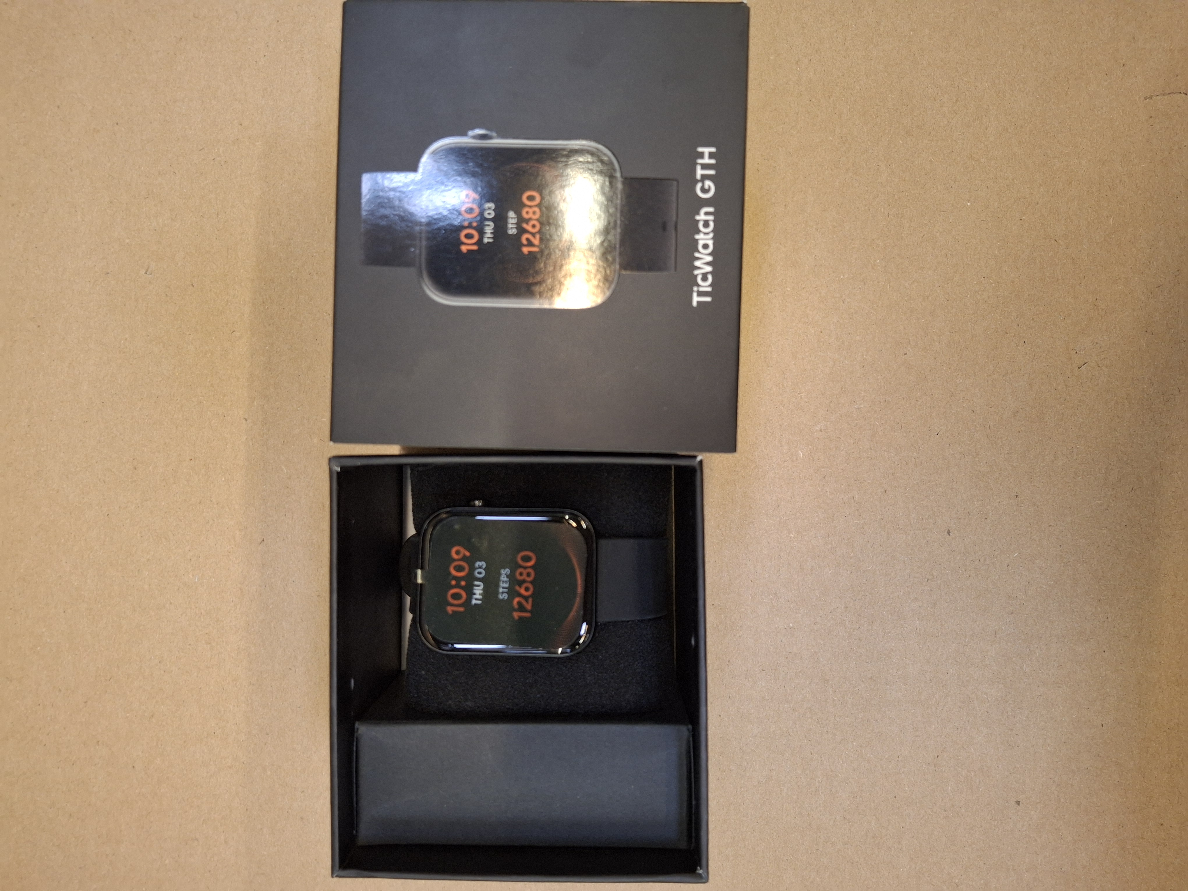 OUTLET - SmartWatch MOBVOI TicWatch GTH Czarny (Raven Black)