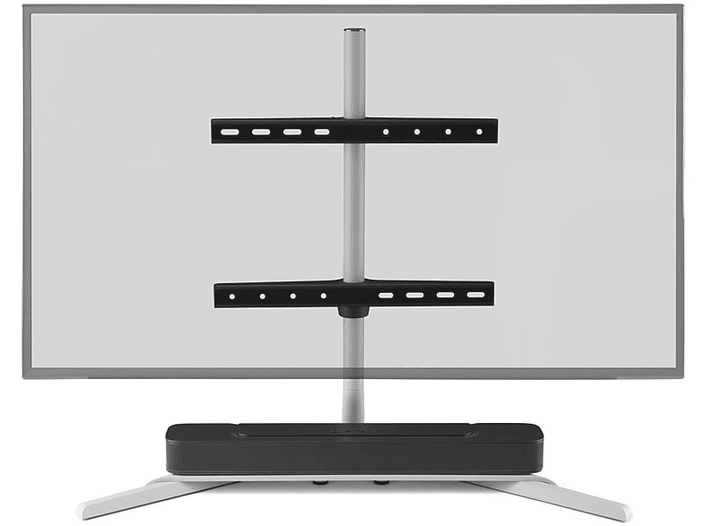 Thumbnail - ONE FOR ALL WM7430 Design Tisch TV-Ständer, max. 70 Zoll, rotierbar, Weiß