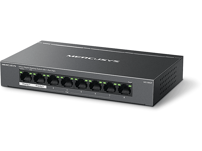 Przełącznik MERCUSYS MS108GP – zdjęcie 2