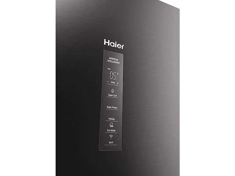 Thumbnail - HAIER HDPW3620CNPD 2D 60 SERIE 3 Pro Kühlgefrierkombination (C, 406 l, 2050 mm hoch, Dark inox)