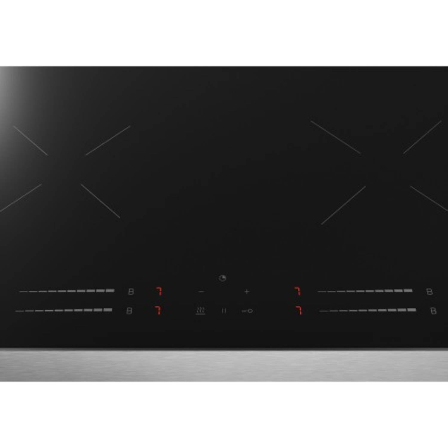 Etna Kiv364rvs Kookplaat - Vrijstaand Inductie 1-fase (normale Stekker) Breedte 59 Cm