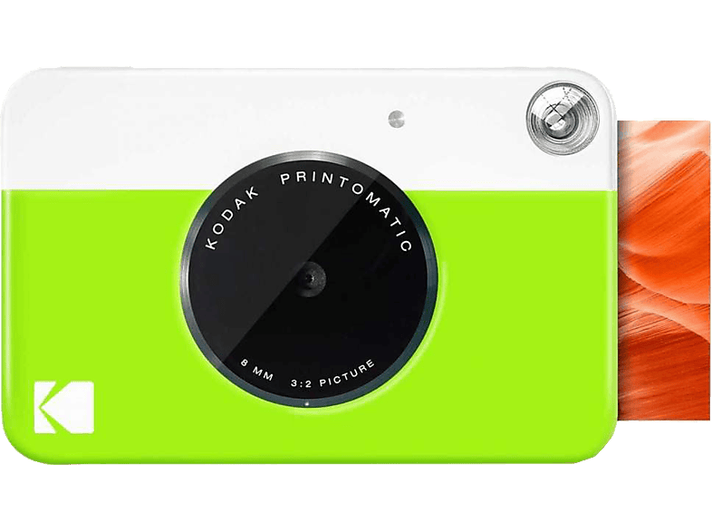 KODAK Printomatic instant fényképezőgép, Zink 2x3", zöld