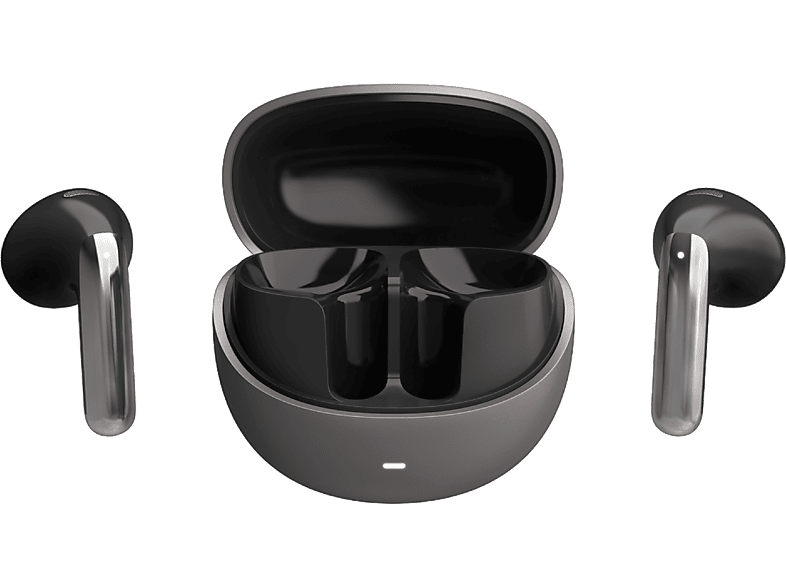 Auriculares True Wireless – Vieta Peace, 34 h Autonomía, IPX4, Cancelación de Ruido Híbrida Adaptativa, Negro