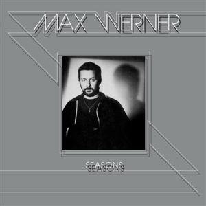 Albumcover mit Schwarzweißfoto von Max Werner. Grauer Hintergrund mit Linien.