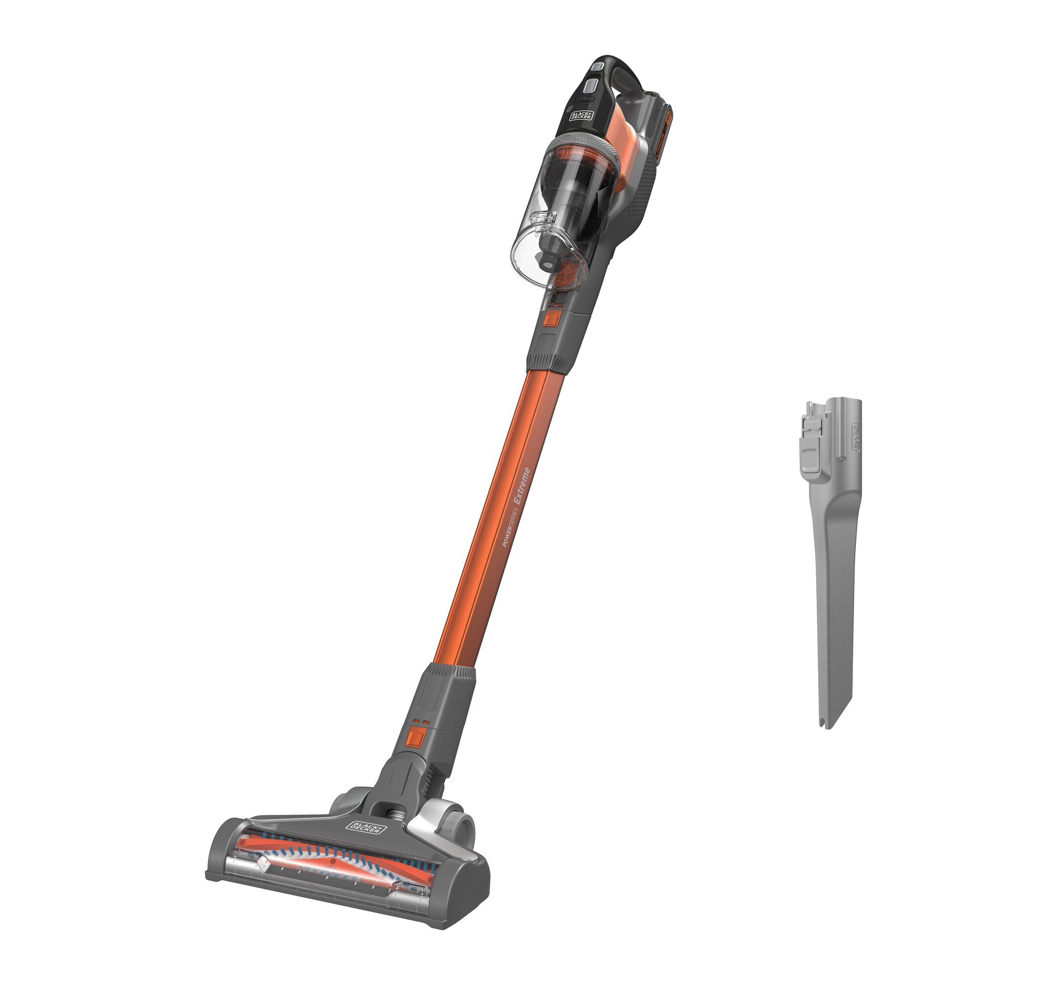 BLACK & DECKER BHFEV182C 18V Kablosuz Dikey Süpürge Turuncu