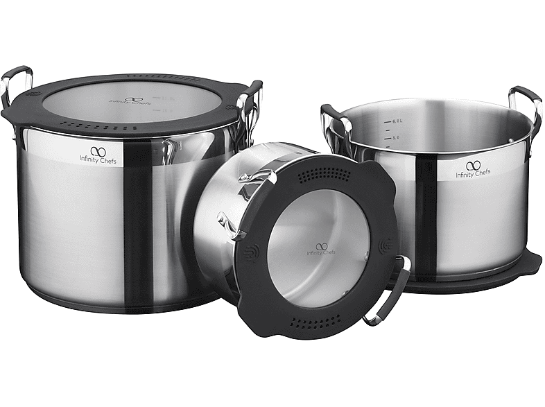 Batteria Pentole Infinity Chefs Batteria 6pz Ratio