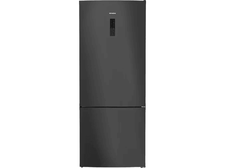 SIEMENS KG76NCXE0N E Enerji Sınıfı 526 L Alttan Donduruculu Buzdolabı BlackSteel