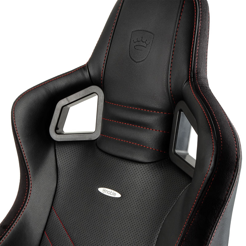 NOBLECHAIRS EPIC Gamingstuhl, Schwarz, Rot
