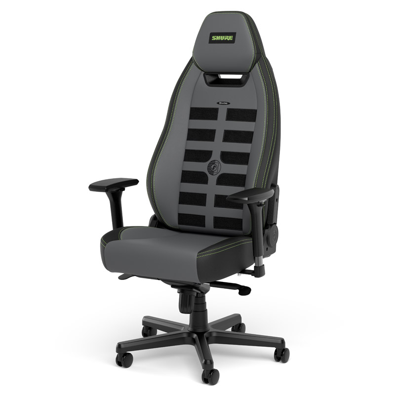 NOBLECHAIRS LEGEND - Shure Edition Gaming Stuhl, Grau, Schwarz