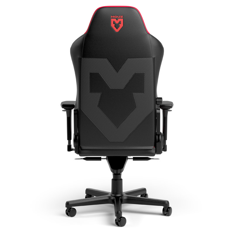 NOBLECHAIRS HERO - MOUZ Edition Gaming Stuhl, Schwarz, Rot