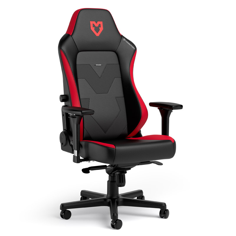 NOBLECHAIRS HERO - MOUZ Edition Gaming Stuhl, Schwarz, Rot
