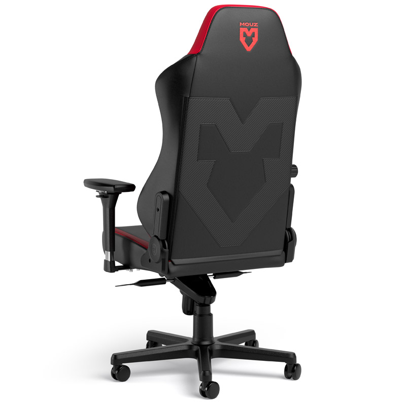 NOBLECHAIRS HERO - MOUZ Edition Gaming Stuhl, Schwarz, Rot