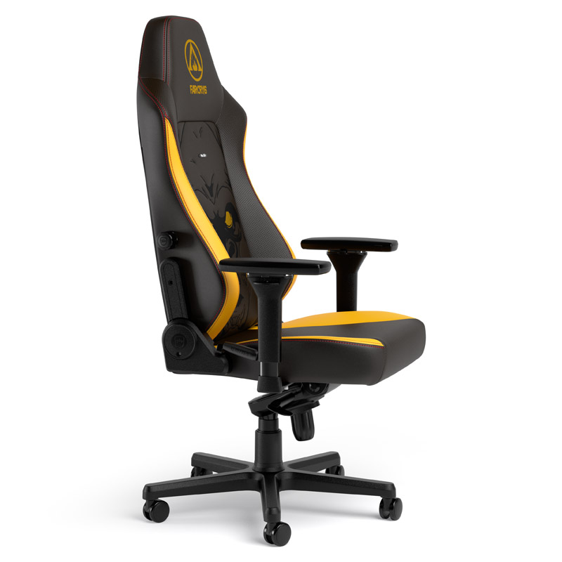 NOBLECHAIRS HERO - Far Cry 6 Special Edition Gaming Stuhl, Schwarz, Gelb, Rot