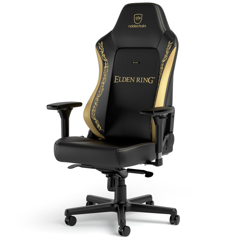 NOBLECHAIRS HERO - Elden Ring Edition Gaming Stuhl, Schwarz, Gold
