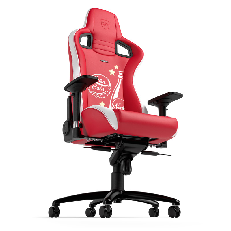 NOBLECHAIRS EPIC - Fallout Nuka-Cola Edition Gaming Stuhl, Weiß, Rot, Gelb