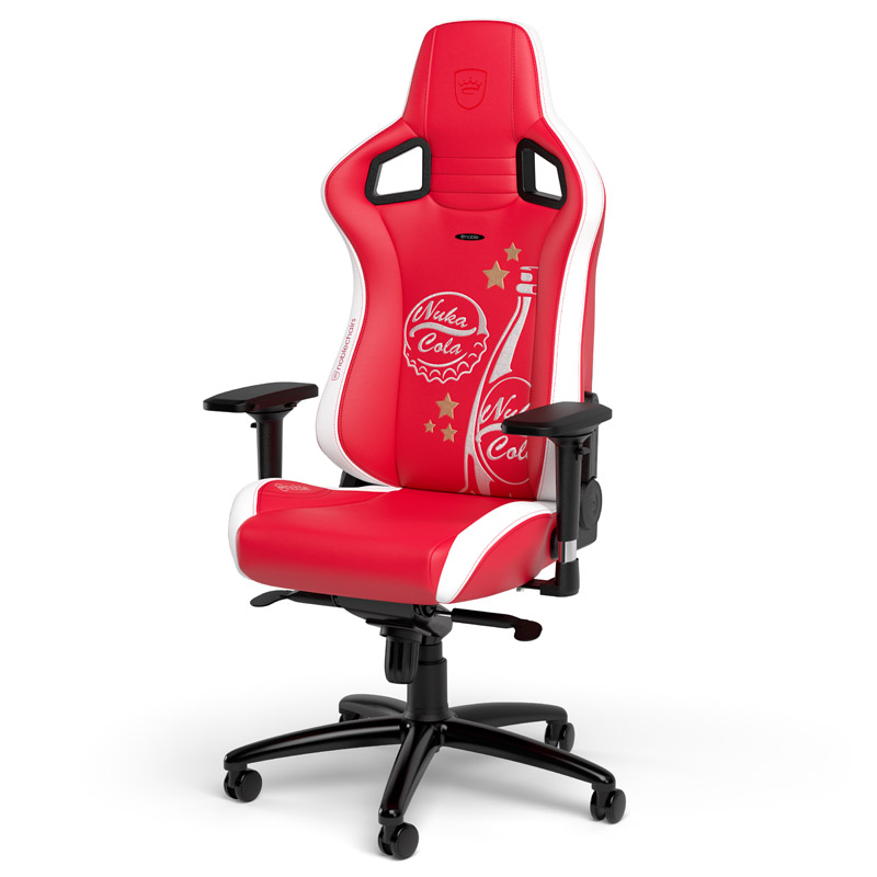 NOBLECHAIRS EPIC - Fallout Nuka-Cola Edition Gaming Stuhl, Weiß, Rot, Gelb