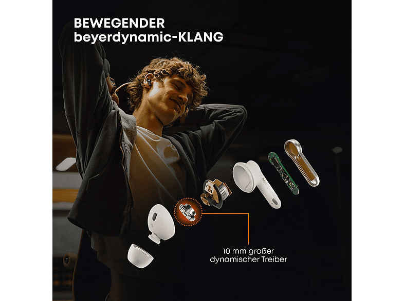 Thumbnail - BEYERDYNAMIC AMIRON 100, In-ear Kopfhörer Bluetooth Schwarz