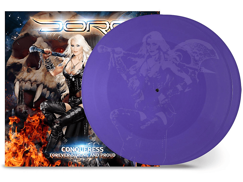 Doro - Conqueress - Forever Strong And Proud (Purple Vinyl) (Vinyl LP (nagylemez))