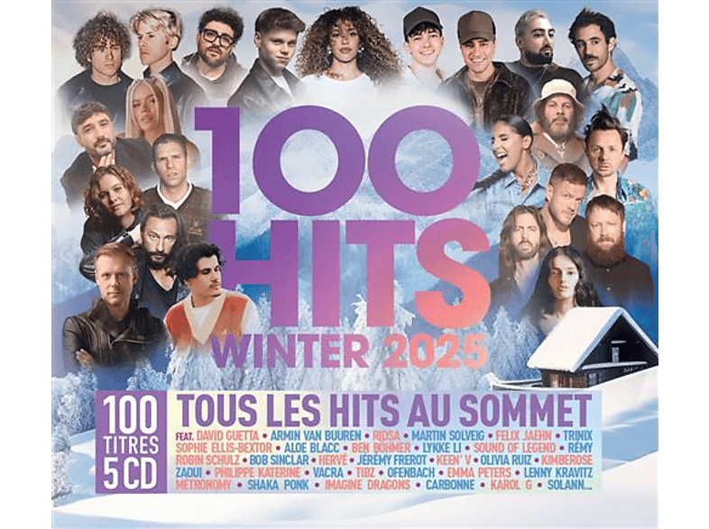 Wagram Music 100 Hits Winter 2025 Cd