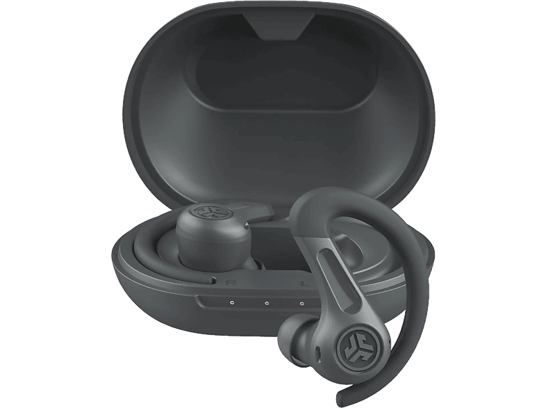 JLAB AUDIO JBuds Sport ANC 4, In-ear True Wireless Kopfhörer Bluetooth Graphit