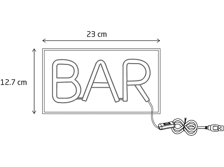 Thumbnail - ISY IDL 1000 BAR LED-Neon-Leuchtbox