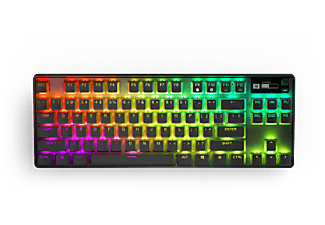 STEELSERIES Apex Pro TKL (2023) vezeték nélküli billentyűzet, OmniPoint 2.0, 2,4GHz+BT, RGB, UK Angol (64866)