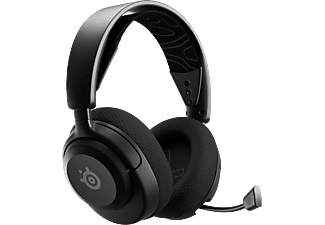 STEELSERIES Arctis Nova 5 vezeték nélküli fejhallgató mikrofonnal, USB-C 2,4GHz + Bluetooth, PC, fekete (61670)