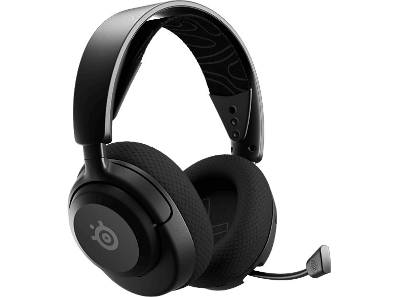 STEELSERIES Arctis Nova 5 vezeték nélküli fejhallgató mikrofonnal, USB-C 2,4GHz + Bluetooth, PC, fekete (61670)