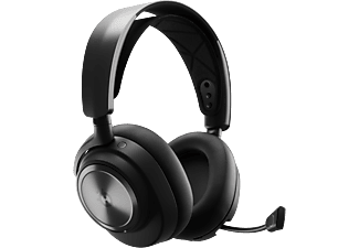 STEELSERIES Arctis Nova Pro vezeték nélküli headset, ANC, USB-C + Bluetooth, PC & XBOX, fekete (61521)