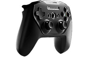 STEELSERIES Stratus+ vezeték nélküli Bluetooth gamepad PC és Android mobil eszközökhöz, fekete (69076)