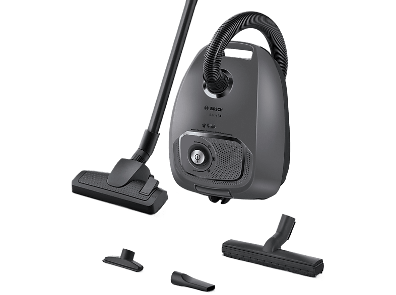 Bosch BGL41GR3H Serie 4 Aspirateur avec sac Gris
