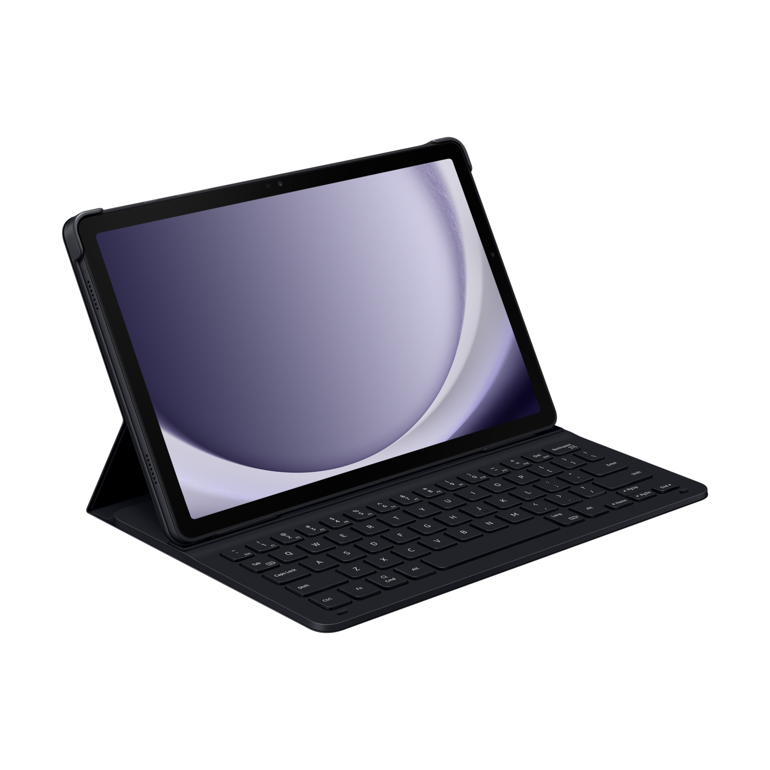 Side view of a laptop, showing ports and the side profile. It has a black frame.