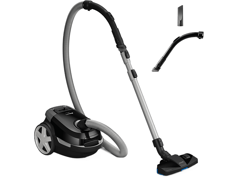 PHILIPS 3000 Series XD3112/09 Stofzuiger met zak Zwart