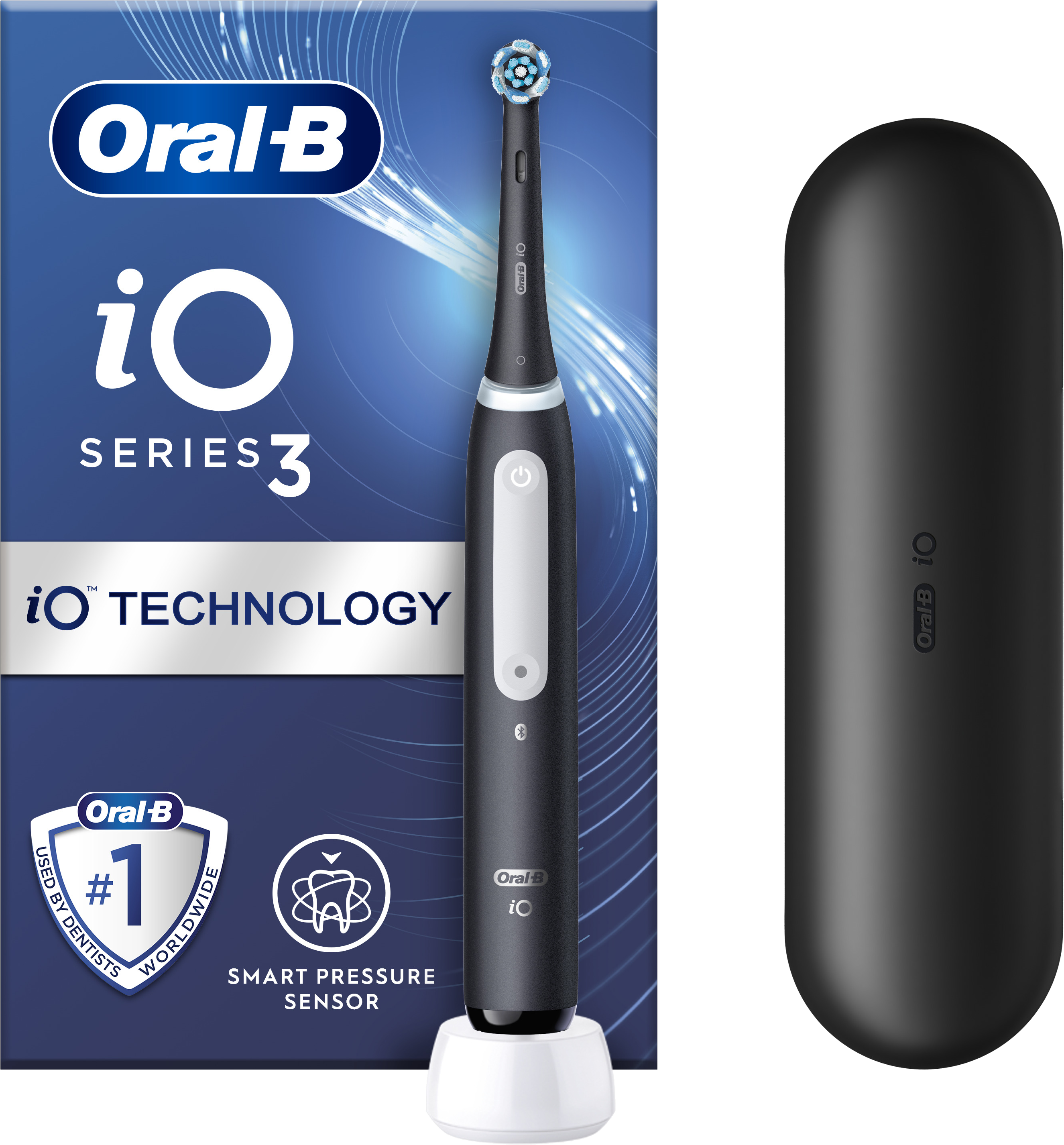 ORAL-B iO3 Black+Travel Case