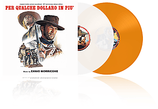 Filmzene - Per Qualche Dollaro In Piu' (60th Anniversary) (White & Orange Vinyl) (Vinyl LP (nagylemez))