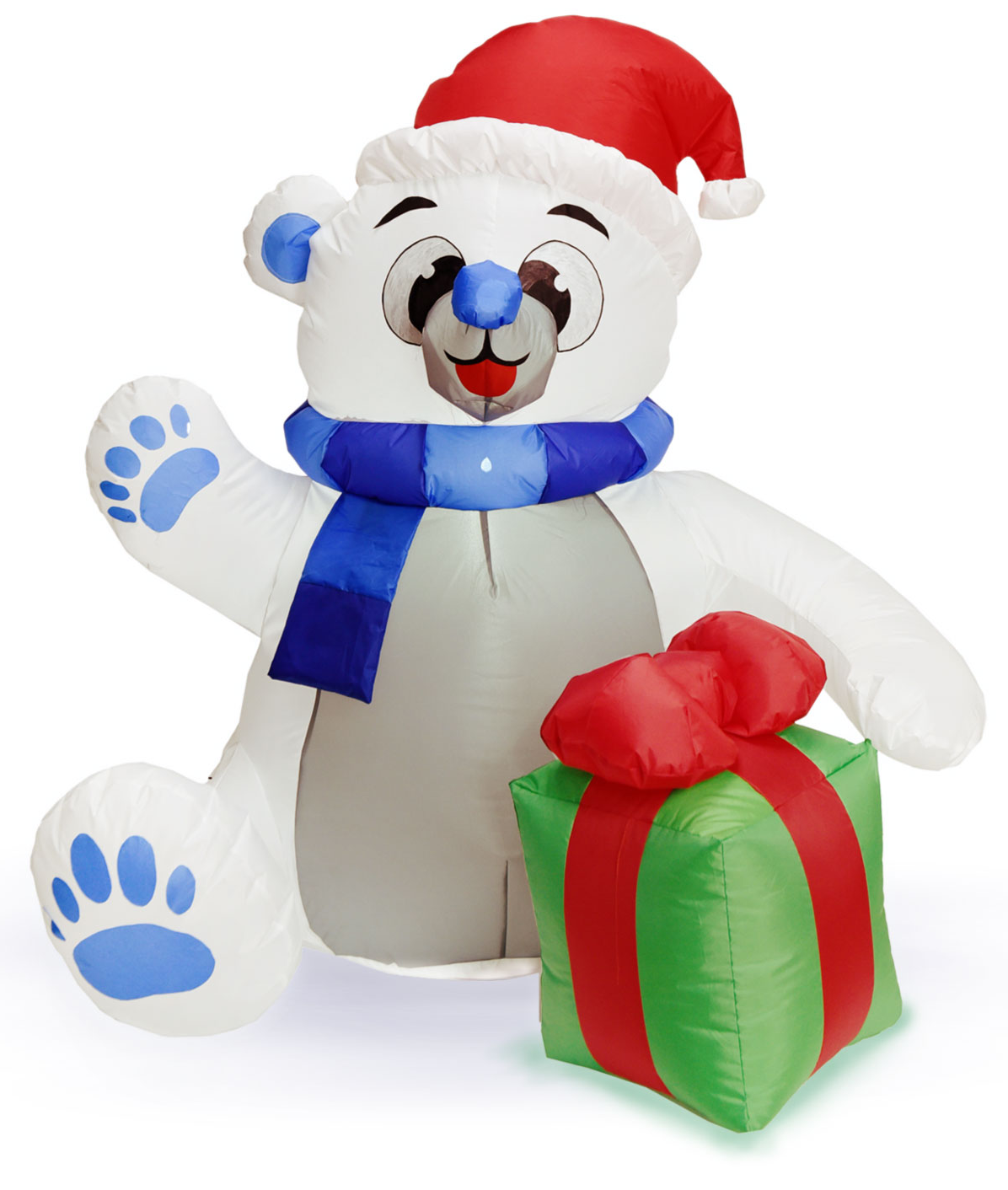 FAMILY DECOR Felfújható jegesmedve, 120 cm (58067K)