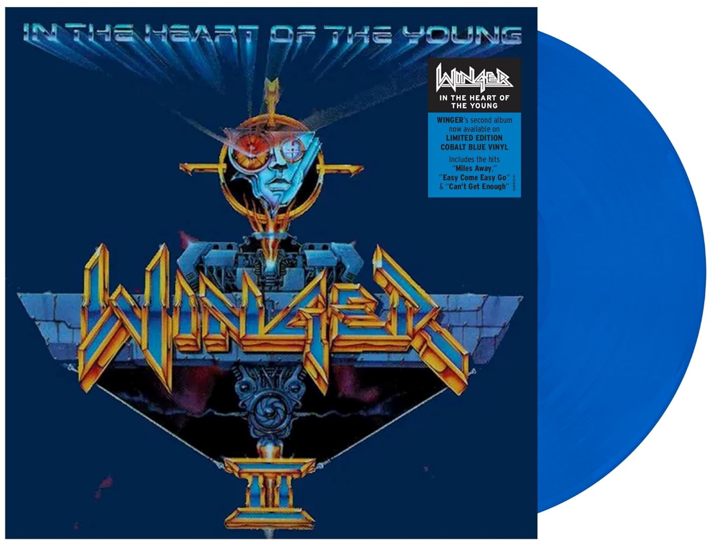 Winger - In The Heart Of Young (Blue Vinyl) (Vinyl LP (nagylemez))