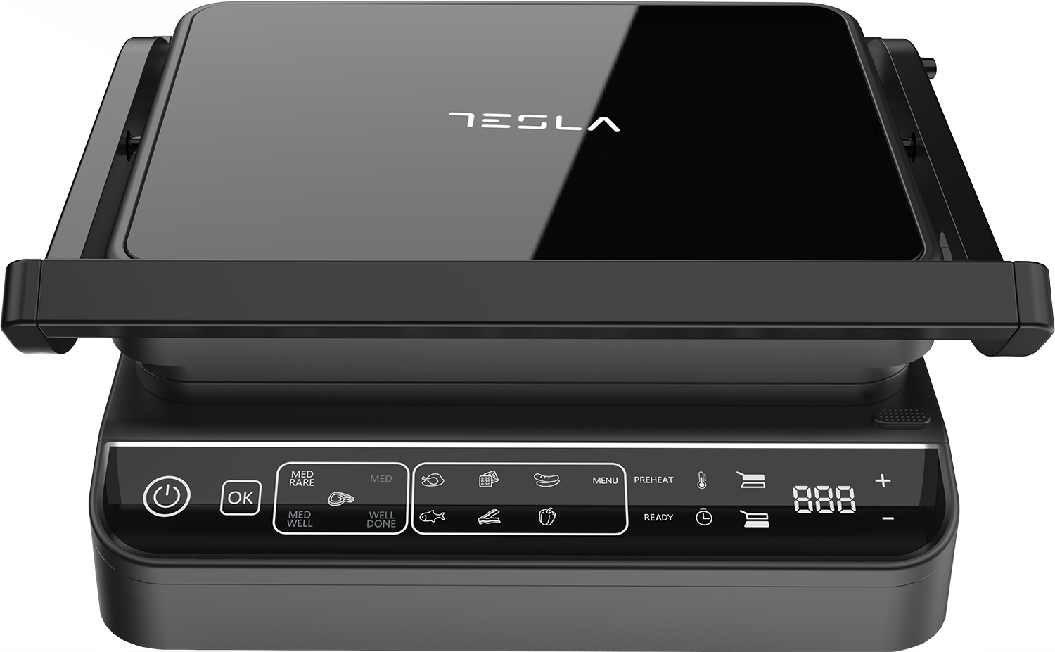 TESLA GR500BG grillsütő, 2000 W
