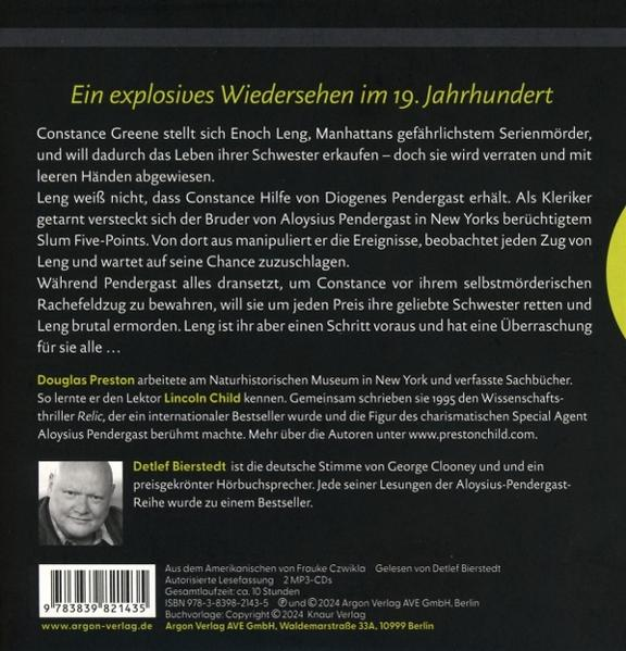 Buchcover mit Titel, Autoreninfo und ISBN. Ein Mann ist links abgebildet.