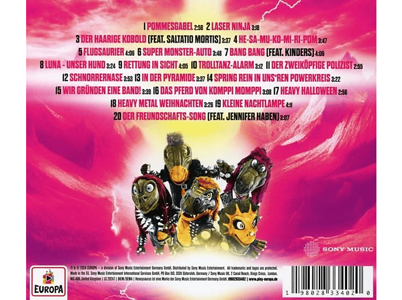 Heavysaurus - Pommesgabel - Reload [CD] — Foto 2 von 2