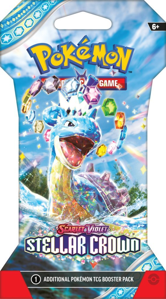 Karty do gry POKEMON TCG: Stellar Crown Sleeved Booster