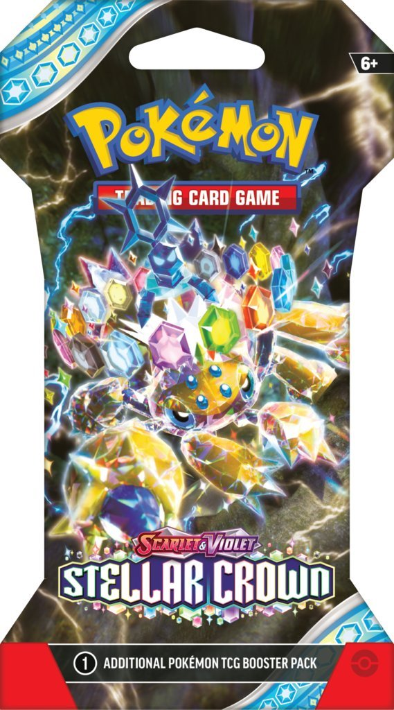 Karty do gry POKEMON TCG: Stellar Crown Sleeved Booster